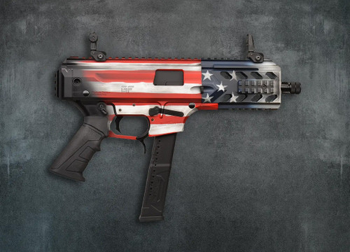 G-Force Arms Blade 6 Pistol 9mm 6 in. USA Flag w/Sights 33 rd.