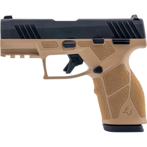 Taurus GX2 Pistol 9mm 3.38 in. Tan Frame/Black Slide 13rd.