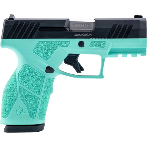 Taurus GX2 Pistol 9mm 3.38 in. Cyan Frame/Black Slide 10 rd.