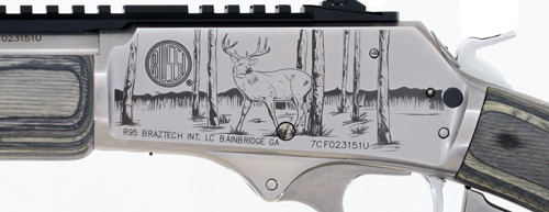 SS LAMINATE DEER ENGRAVINGROSSI R95 30-30 WIN 20" BBL. 