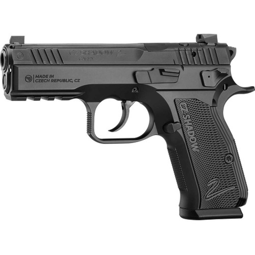 CZ Shadow 2 Carry Pistol  9 mm 4 in. Blk w/Decocker, Optics Ready 15 rd.