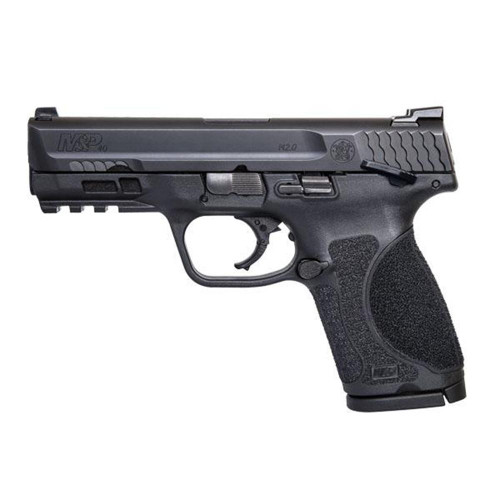 Smith & Wesson M&P40 M2.0 Compact LE Handgun .40 S&W 13rd Magazine 4" Barrel Black Thumb Safety Night Sights NMS USED