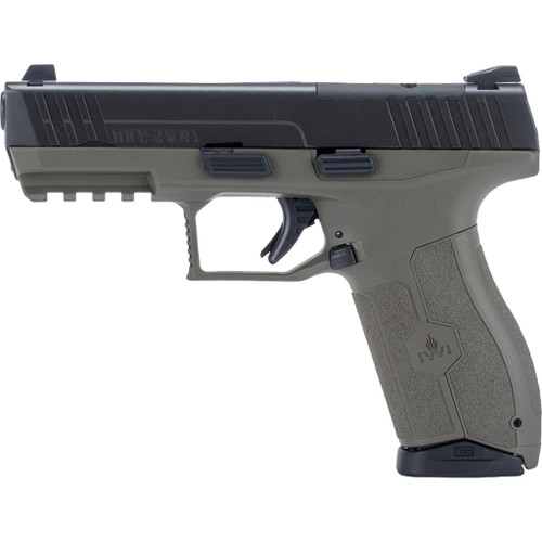 IWI MASADA Pistol 9mm 4.1 in. OD Green 17 rd. Optics Ready