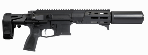 MAXIM DEFENSE PDX-SD 5.56 PISTOL 5.5" BBL, SCW BRACE, URBAN GRY, PDX-SD 5.56 SUPPRESSOR 1-30RD MAG