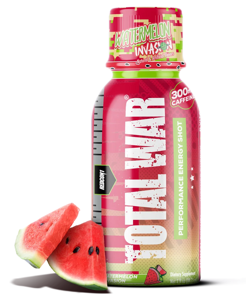 Redcon1 RC1TWSWI Total War Energy Shots Watermelon Invasion 12 Pack