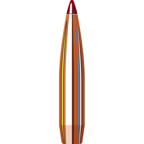 Hornady .257 inches 134gr Polymer Tip Boat Tail Bullets 100 Count