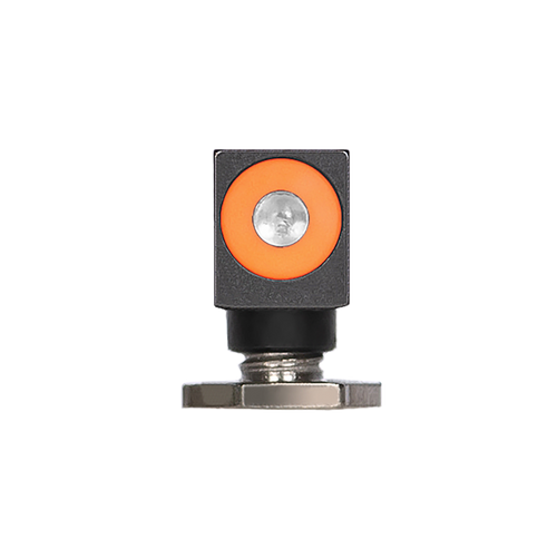 Night Fision GLK000001OGX Tritium Front Sight for Glock  Green/Tritium Orange Outline Glock 17/17L/19/22