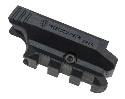 Recover Tactical ZR6501 Picatinny Over Rail Adapter  Black