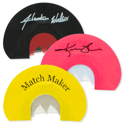 Rolling Thunder Game Call TC999-BAT Bat-Wing Diaphragm Call Attracts Turkey Species 3 Calls