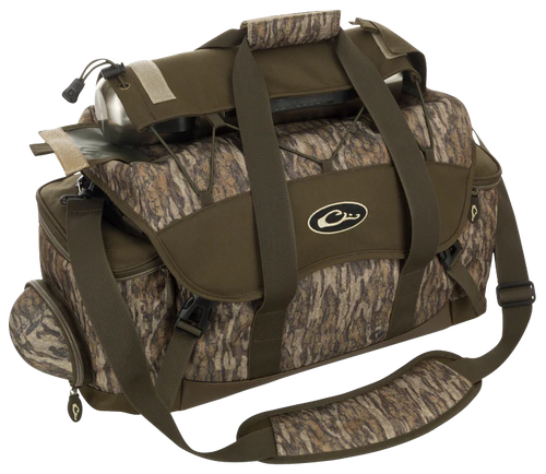 Drake Waterfowl DA2030006 Blind Bag  Extra Large 20 Pockets, Sunglass Pocket, Thermos Sleeve, Carry Handles/Adj. Strap