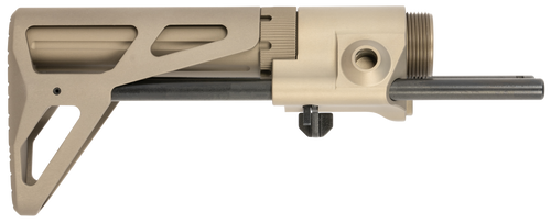Maxim Defense MXM47563 Combat Carbine Stock (CCS) Gen 6 FDE Aluminum, Includes Buffer Tube, Fits AR-15 Platform