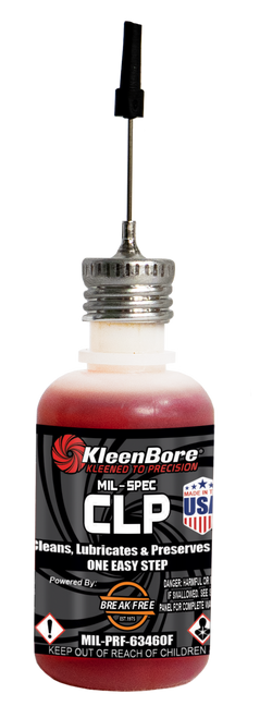 KleenBore KBMSCLP1 Mil-Spec CLP  1 oz. Needle Oiler