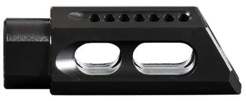 Yankee Hill 26MBA Slant Muzzle Brake Black Steel with 1/2"-28 tpi Threads & 2.50" OAL for 5.56x45mm NATO AR-Platform