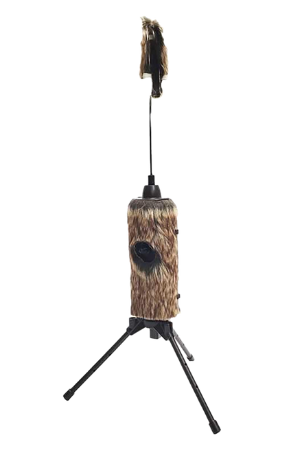 Mojo Outdoors HW2508 Fuzzy Critter  Predator Species Brown Features Built-In Tripod Mojo Outdoors HW2508 Fuzzy Critter  Predator Species Brown Features Built-In Tripod