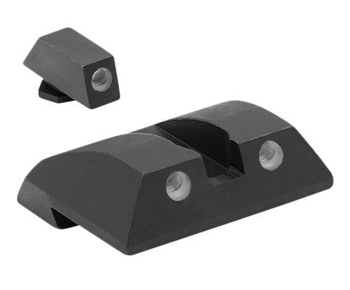 Meprolight USA 127403101 Tru-Dot  Green Tritium White Outline Front Sight-Green Tritium White Outline Rear Sight Smith & Wesson SIGMA/SDVE