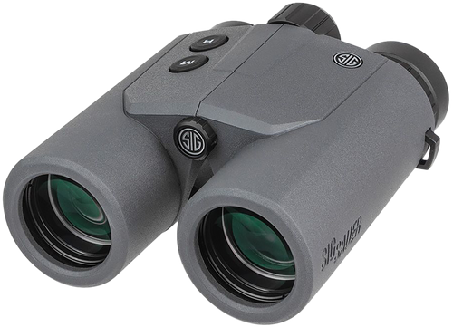 Sig Sauer Electro-Optics SOKCN100 Canyon Rangefinding 10x42mm Illuminated Circle w/Red Dot Reticle Black