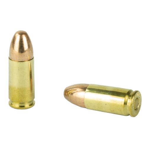 Winchester 9mm Ammo 115gr FMJ Ammunition - 50 Rounds