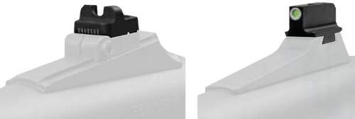 TruGlo TG231F1W Tritium Pro  Black | Green Tritium White Outline Front Sight Green Tritium Rear Sight