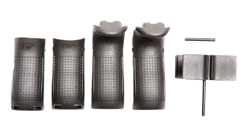 Glock 30822  Backstrap/Beavertail Set Black Polymer
