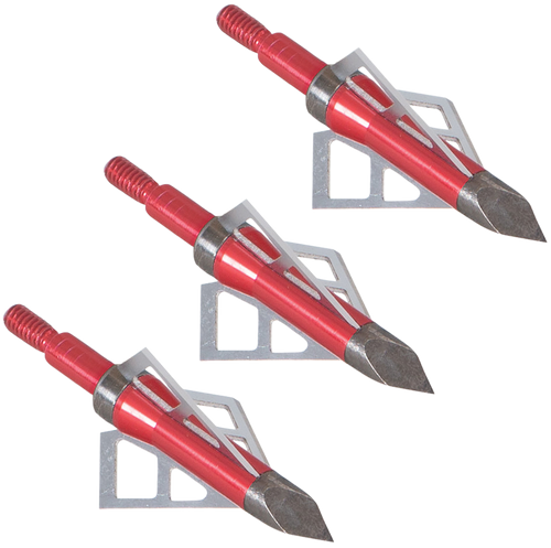 Allen 14696 Photon Broadhead Stainless Steel Blades Red 3 Pack