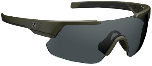 Magpul MAG104413151100 Defiant Eyewear Gray Lens OD Green Frame