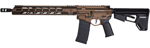 Diamondback Diamond DB15 AR Rifle - Midnight Bronze | 5.56NATO | 16" Barrel | 15" M-LOK Anti Rotation (S Rail) | Magpul K2 Grip | Magpul ACS-L Stock | DB CNC Muzzle Brake | CMC 3.5 LB Single Stage Trigger