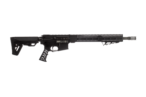 Alien Armory Tactical Forged Aluminum AAT-15 Rifle - Black | .223 Wylde | 16" Barrel | 14" M-LOK Handguard | Pineapple Flash Hider | Upgraded AAT Parts
