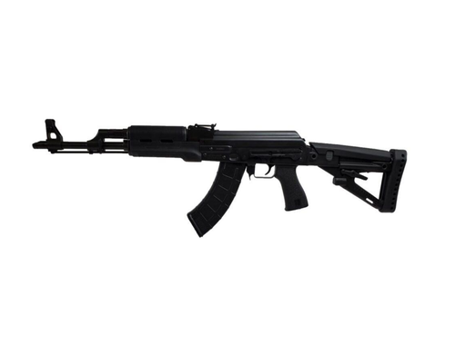 Zastava ZPAPM70 AK-47 Rifle BULDGED TRUNNION 1.5MM RECEIVER - Black | 7.62x39 | 16.3" Chrome Lined Barrel | Hogue Handguard