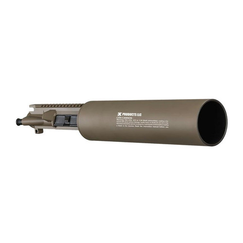 X Products Can Cannon Soda Can Launcher for AR-15 & M16 - FDE