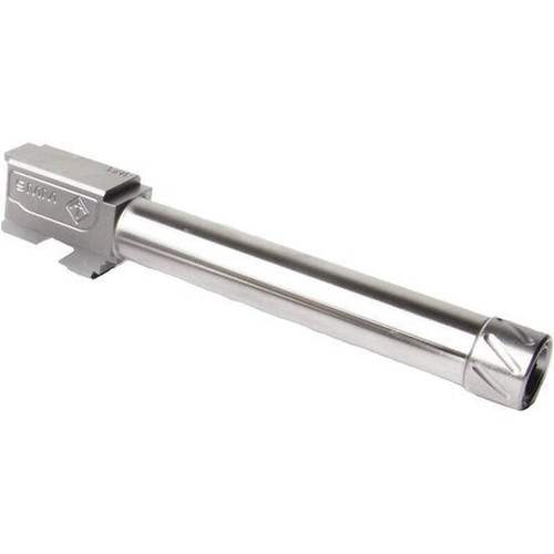 American Tactical Match Grade Replacement Threaded Barrel For Glock 19 - Steel | 9mm | 1:10 Twist