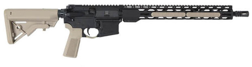 Radical Firearms Forged AR15 Rifle - Black / FDE | 5.56NATO | 16" Barrel | 15" RPR Free Float M-LOK Rail | B5 Stock & Grip