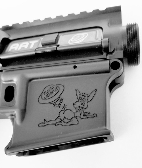 Alien Armory Tactical Forged Aluminum Planet Librealm AR-15 Rifle - Black | .223 Wylde | 16" Barrel | 14" M-LOK Handguard | Pineapple Flash Hider