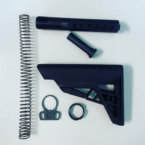 ATI AR-15 Stock Kit - Black | Mil-Spec
