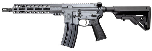 Battle Arms Development Forged WORKHORSE AR15 SBR - Grey | 5.56NATO | 10.5" Barrel | 9.5" M-LOK Free-Float Rail | Ambi Charging Handle | B5 Stock | Nickel Teflon Trigger