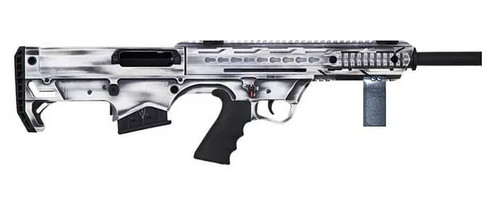 Black Aces Pro Series Bullpup Semi-Auto Shotgun - White | 12ga | 18.5" Barrel | Barrel Shroud