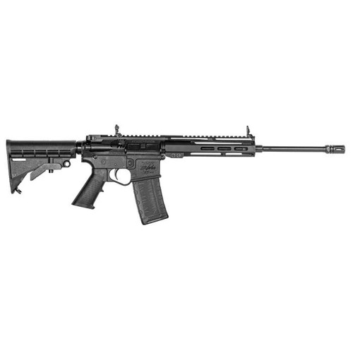 ATI ALPHA-15 RIA AR Rifle - Black | 5.56 NATO | 16" Barrel | 8" M-LOK Rail | Flip Up Sights