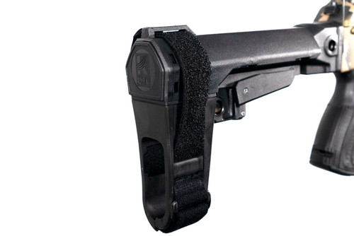 Kalashnikov USA KOMRAD Semi-Auto Firearm - Russian Tiger Camo | 12ga | 12.5" Barrel | Vertical Forward Grip | SBA3 Brace