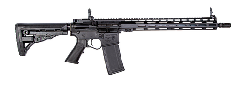 ET Arms Omega 15 Polymer AR Rifle - Black | 5.56 NATO | 16" barrel | 15" M-LOK Rail | ATI SR-1 Stock