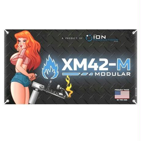 Banner for XM42-M Flamethrower - With Grommets