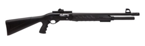Uzkon ZK-18 Semi-Auto Shotgun - Black | 12ga | 19.5" Barrel | Synthetic Furniture