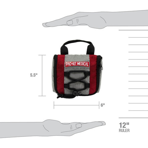 Pac-Kit Medical Small Trailblazer Outdoor First Aid Kit - 65 Pieces