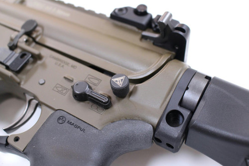 LWRC DI Direct Impingement M-LOK Rifle - Black | 5.56NATO | 16.1" Barrel | CA Compliant w/ JT Pin