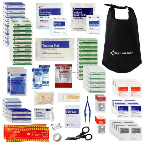 Pac-Kit Medical Dry Bag First Aid Kit - 140 Piece