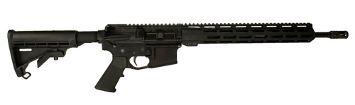 Del-Ton Echo 316L Forged Aluminum AR15 Rifle - Black | 5.56NATO | 16" Light Profile Barrel | 13" M-LOK Rail | M4 Stock | A2 Flash Hider | Optic Ready