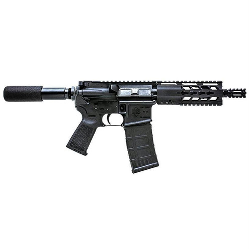 Diamondback DB15 AR Pistol - Black | 5.56NATO | 7.5" Barrel | 6" KeyMod Rail | Magpul Grip | Pineapple Flash Hider