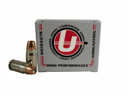 Underwood Ammo .357 Sig Handgun Ammo - 125 Grain | Bonded Jacketed Hollow Point