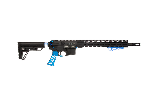 Alien Armory Tactical Forged Aluminum AAT-15 Rifle - Blue | .223 Wylde | 16" Barrel | 14" M-LOK Handguard | Pineapple Flash Hider | Upgraded AAT Parts