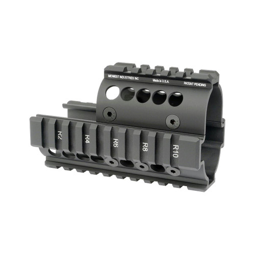 Midwest Industries Mini Draco AK Handguard - Black | 4" | Picatinny