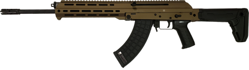 M+M Inc M10X AK-47 Rifle - Bronze | 7.62x39 | 16.5" Barrel | Left Side Charging Handle | Magpul Zhukov Side-Folding 5-position Collapsible Stock