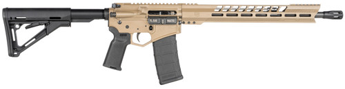 Diamondback Black Gold DB15 AR Rifle - FDE | 5.56NATO | 16" Barrel | 15" M-LOK V Rail w/ Texture Pads | Magpul K2 Grip | Magpul CTR Stock | DB Flash Hider